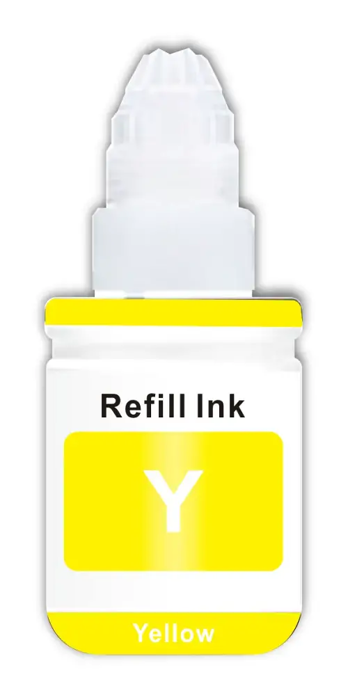 CANON ΣΥΜΒΑΤΟ INK GI-490, GI-590 DYE  YELLOW (70ML) (1606C001, GI590Y)