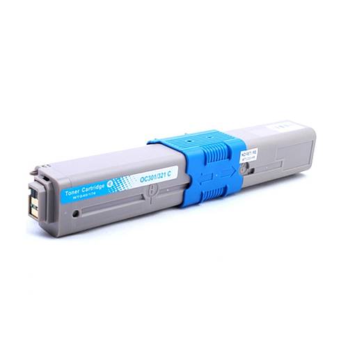 OKI ΣΥΜΒΑΤΟ TONER C301 / C321 - 44973535 PREMIUM CYAN (1500)