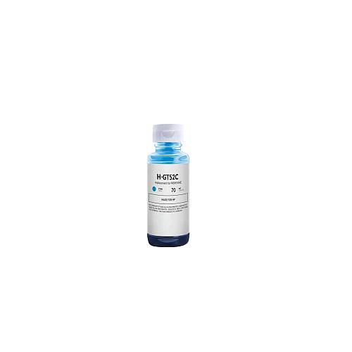 HP ΣΥΜΒΑΤΟ INK GT52 CYAN BOTTLE  (70ml)