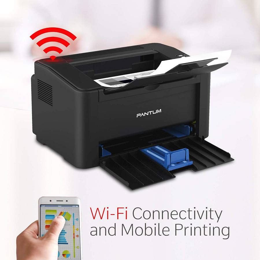 PANTUM P2500W MONOCHROME LASER PRINTER (USB+WIFI)